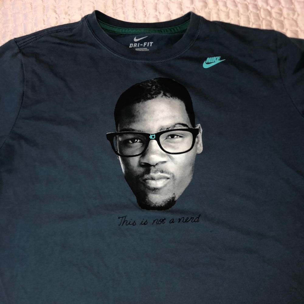 Kids KD “I am not a nerd” shirt.